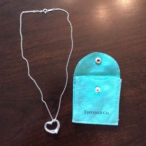Tiffany & Co. silver heart necklace